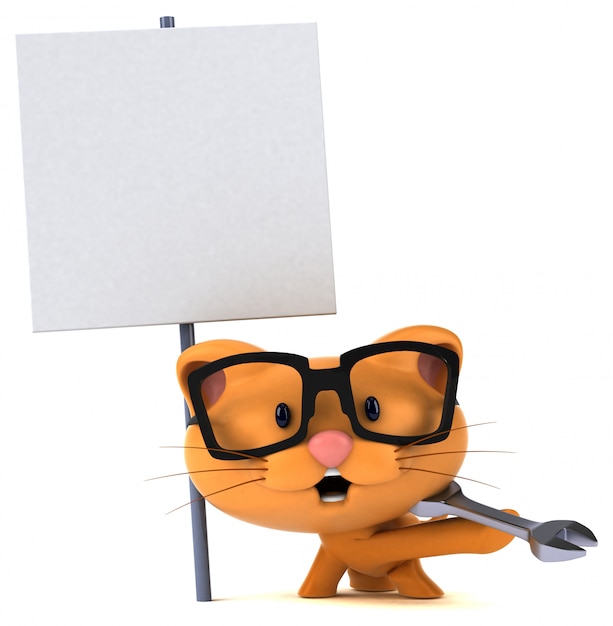 Divertente animazione per gatti