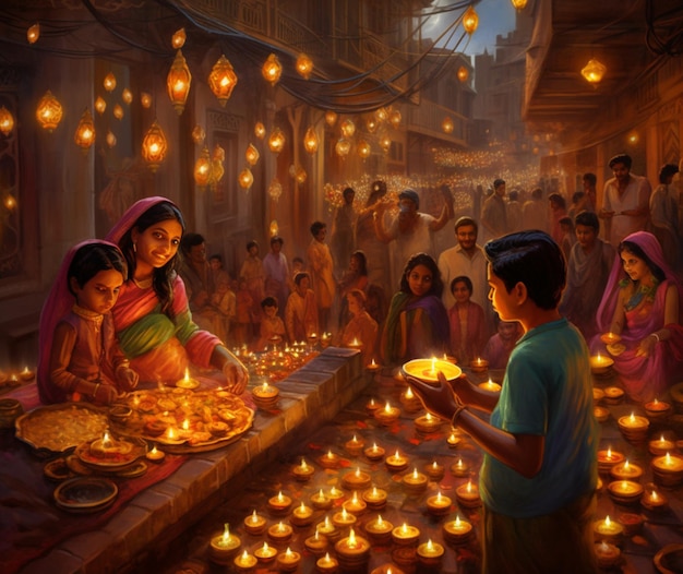 Divertirsi nello spirito di Diwali