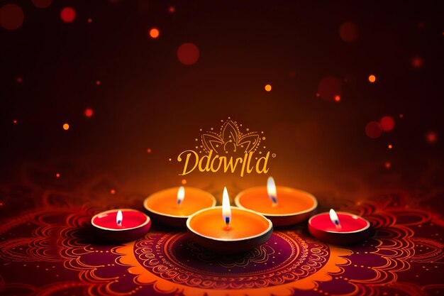 Diwali Card Banners Copy Space Idee di auguri Diwali Celebrazione Diwali Immagini