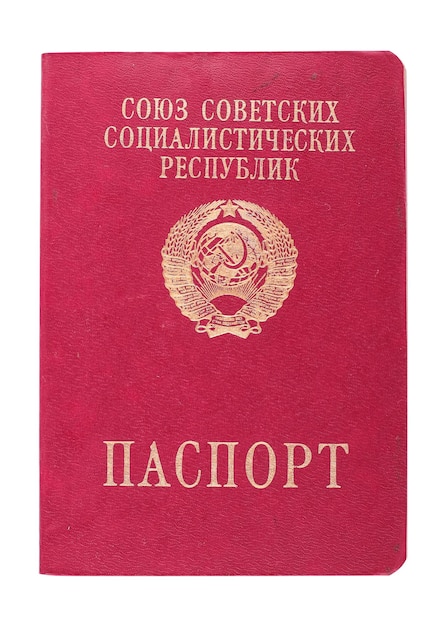 Documento sovietico Passaporto