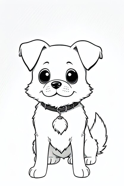 Doggy Adventures A Kid's Coloring Book of Canine Line Art