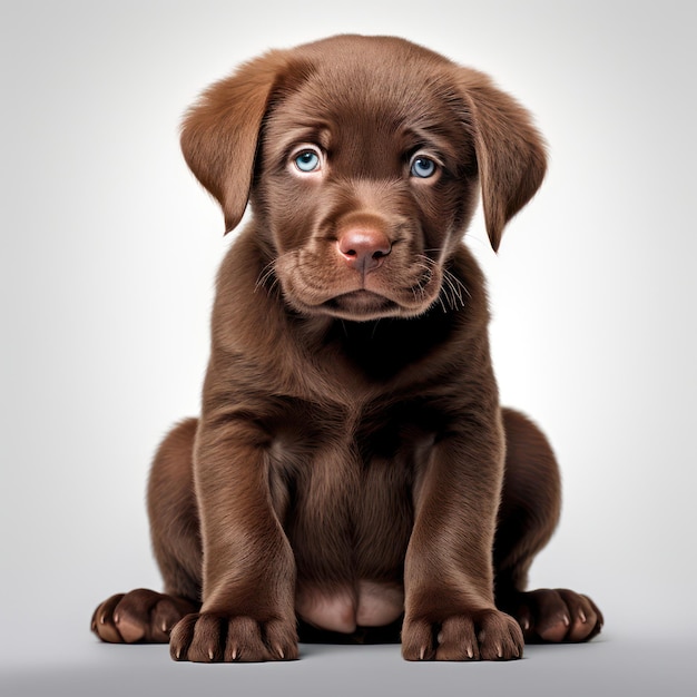 Dolce cucciolo di labrador.