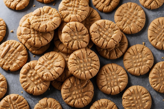 Dolce tradizionale americano Peanut Butter Cookies