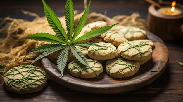 Dolcetti di panetteria infusi con cannabis medicinale