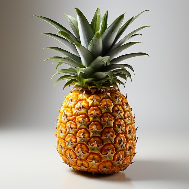 Dolcezza tropicale ananas isolato su sfondo trasparente