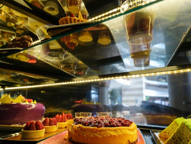 Dolci al buffet dell'hotel