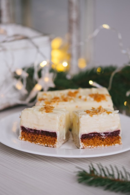 Dolci fatti in casa fatti a mano a Natale.