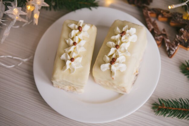 Dolci fatti in casa fatti a mano a Natale.