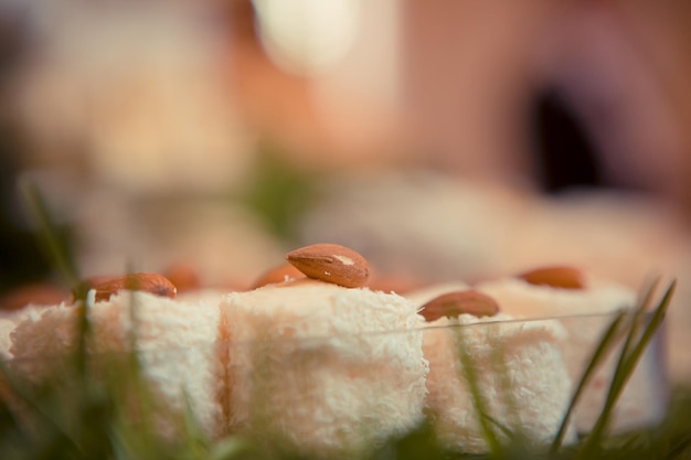 Dolci sul tavolo di nozze Colore vintage