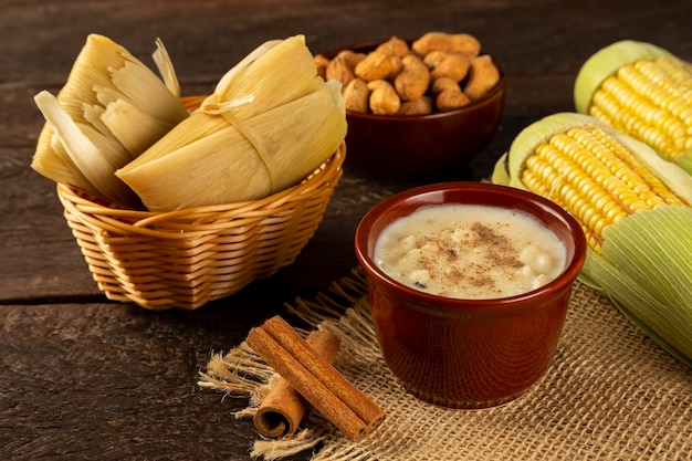 Dolci tipici per la festa di giugno brasiliana.