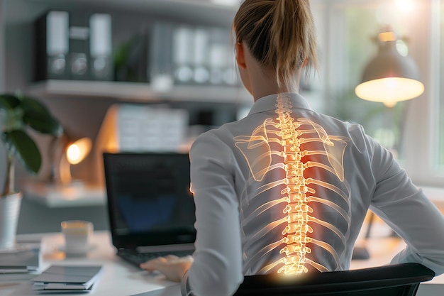 Dolore alla schiena Osteoporosi della colonna vertebrale