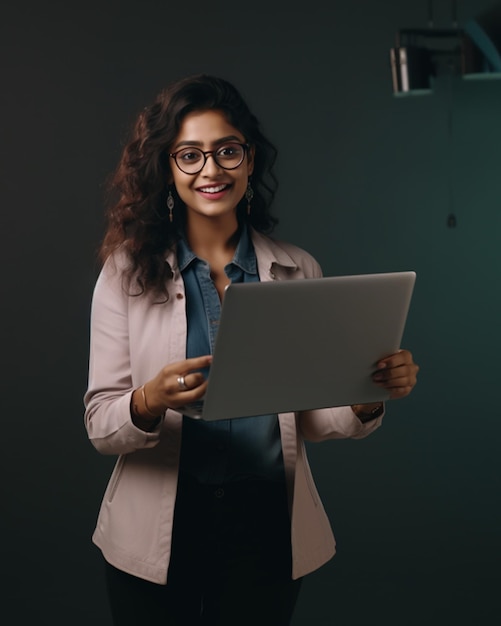 Donne che tengono il computer portatile