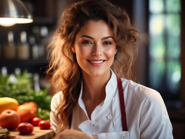 donne chef che cucinano