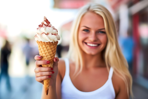 donne con gelato