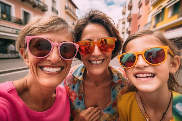 Donne lesbiche mature con ragazza lgbtq accettazione generativa ai