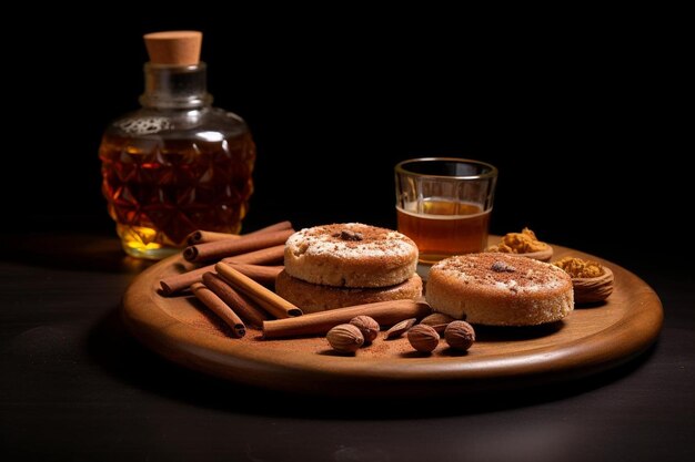 Donut con chai e cardamomo