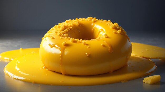 Donut giallo 1