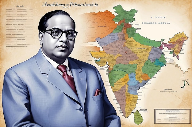 Dr. Bhimrao Ramji Babasaheb Ambedkar Il padre della Costituzione indiana