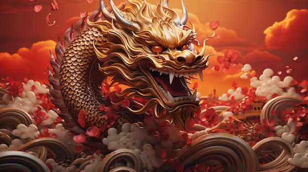 Dragone del capodanno cinese