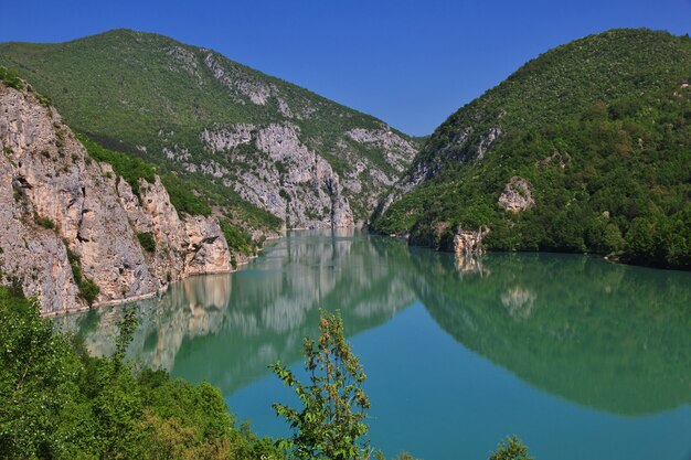 Drina river in Bosnia ed Erzegovina