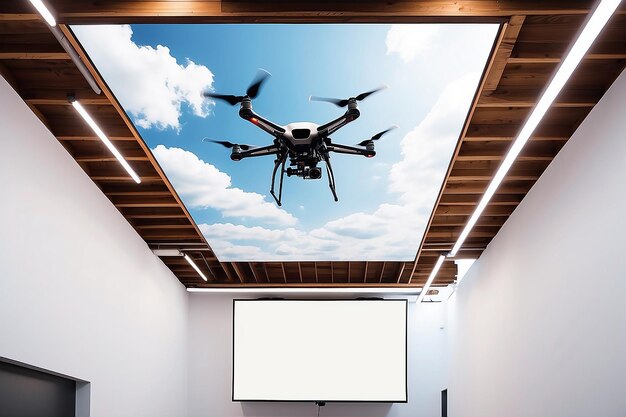 Drone Canvas Esperienza artistica interattiva all'aperto con display aerei dinamici