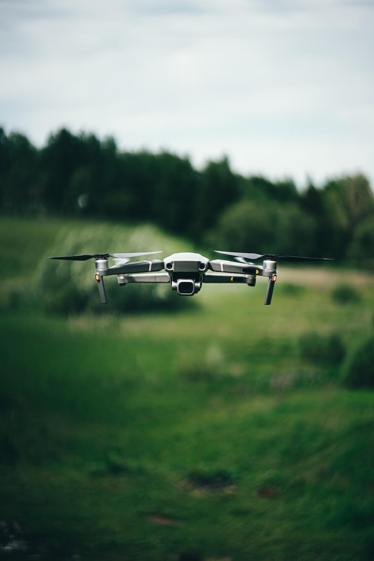 Foto drone in aria