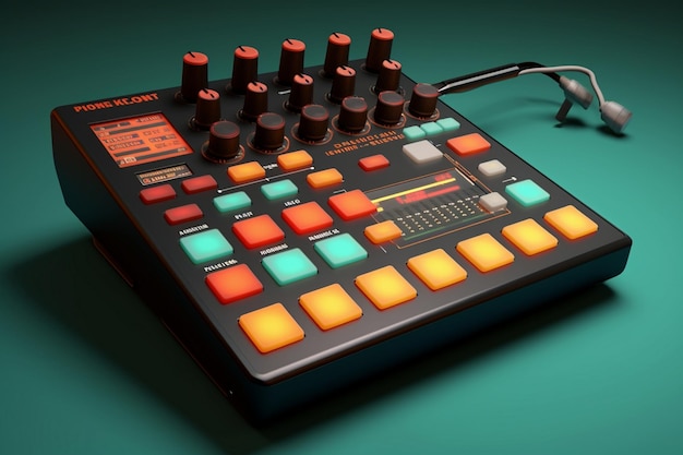 drum programming pad synthwave