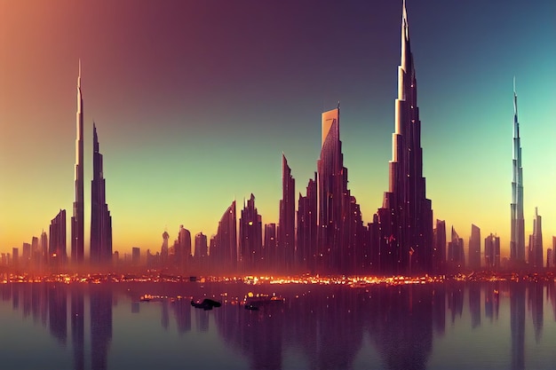 Dubai Emirati Arabi Uniti La città del futuro con l'architettura più sorprendente del mondo