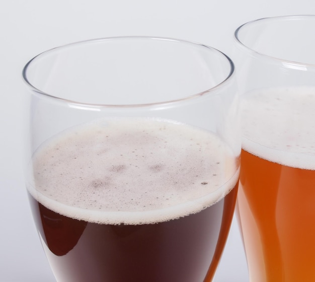 Due bicchieri di birra tedesca