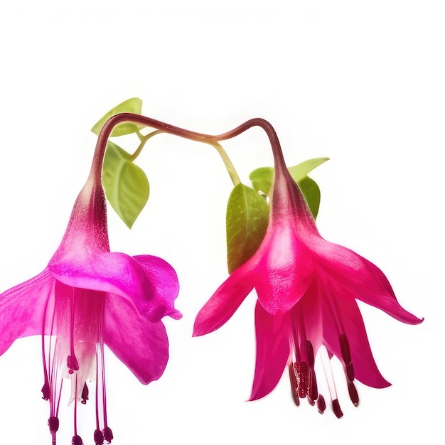 Due fiori rosa con la parola " bud " sopra.