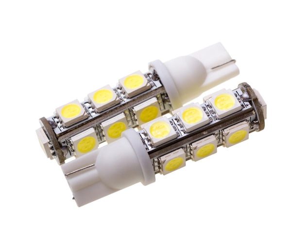 Due lampade per auto con 13 led