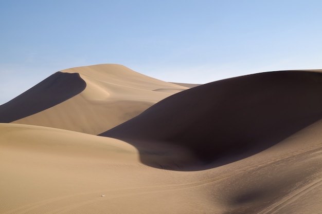 Dune del deserto di Huacachina nel Perù