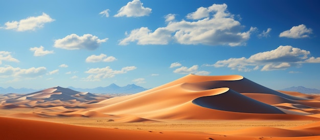 Dune di sabbia del deserto