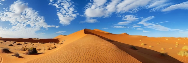Dune di sabbia nel deserto del Sahara Merzouga Marocco