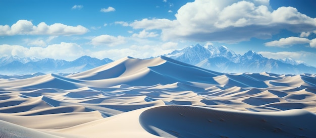 Dune di sabbia nel deserto