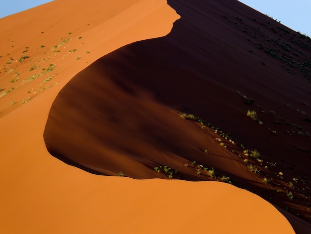 Dune nel deserto del Namib Sossusvlei Namibia