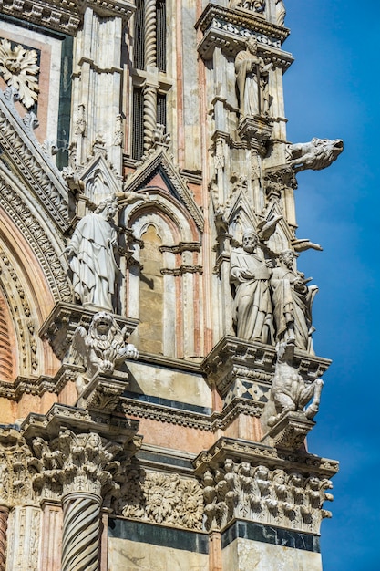 Duomo di Siena (Duomo di Siena) esterno in Toscana, Italia