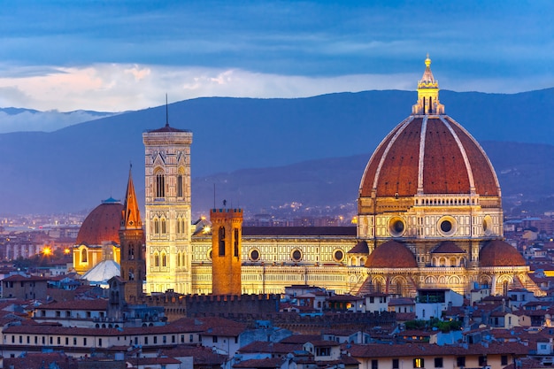 Duomo Santa Maria Del Fiore a Firenze, Italia