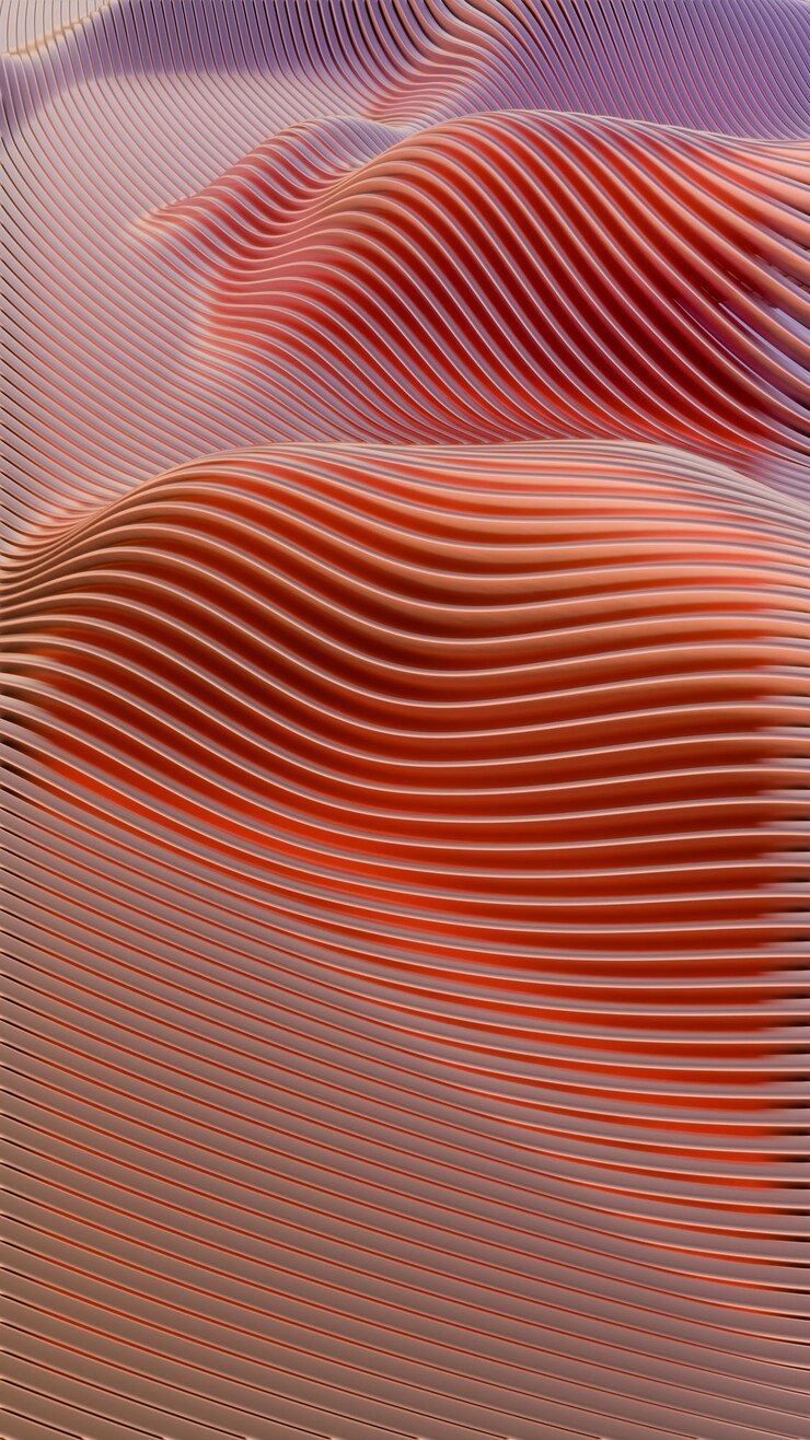 Dynamic 3D Wave Background Inspiring Creative Ventures