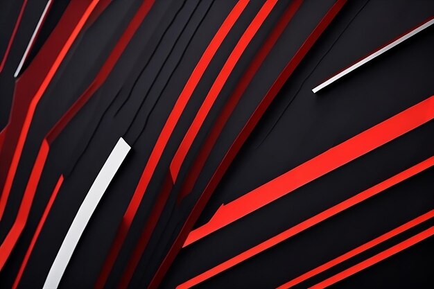 Dynamic Red Line Abstract Visuali energetici per progetti creativi