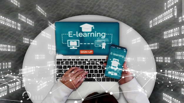 E-learning per studenti e università concettuale