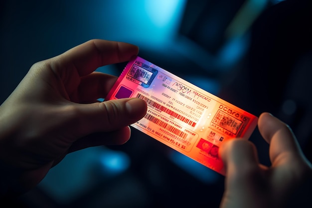 E-ticket per il mondo moderno convenienza biglietto elettronico