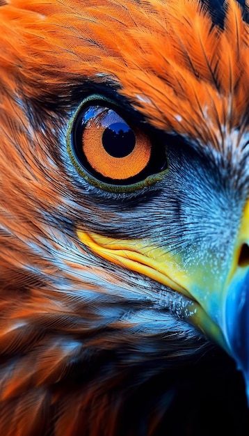 Eagle Eye Uno sguardo ravvicinato alla visione del re degli uccelli AI Generative