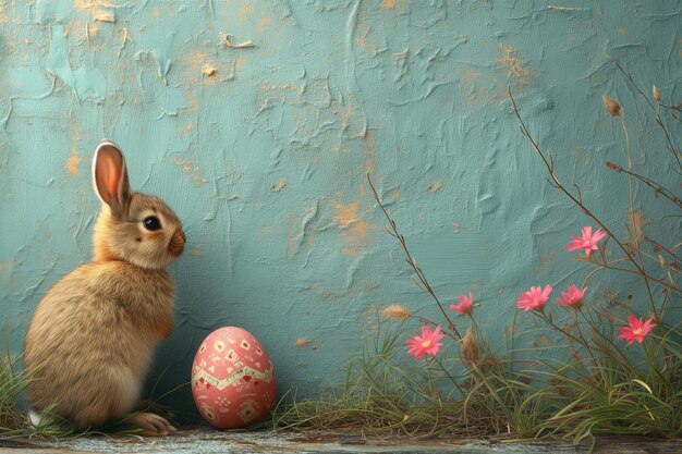 Easter's Gentle Glimpse a Springs Bounty attraverso gli occhi di un coniglietto