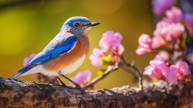 Eastern Bluebird 8K Fotografia Ultra HD