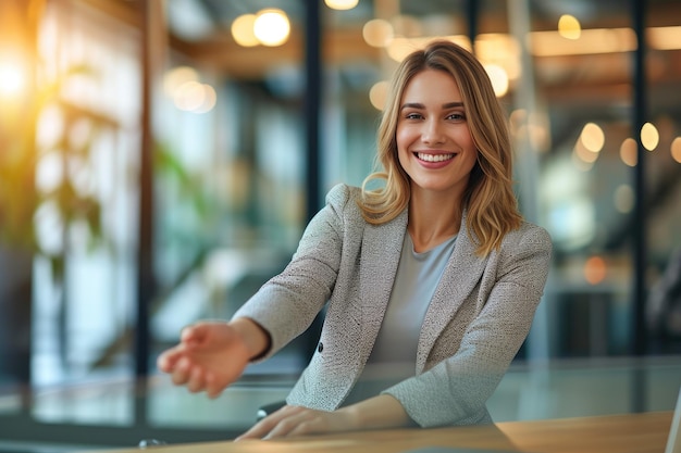 Eccellenza esecutiva Una stretta di mano per il successo