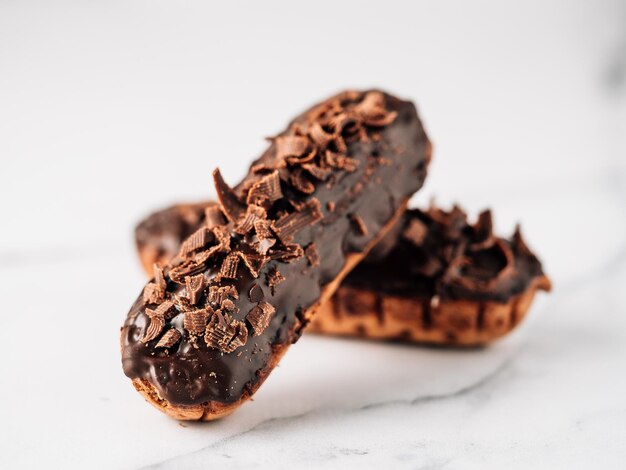 Eclair sani al cioccolato