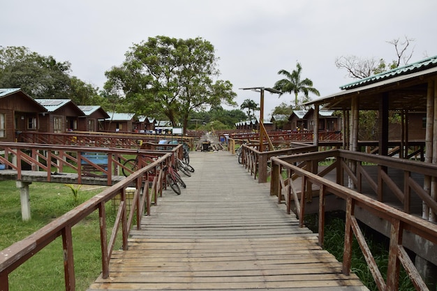 Eco villaggio in un parco storico Guayaquil Ecuador