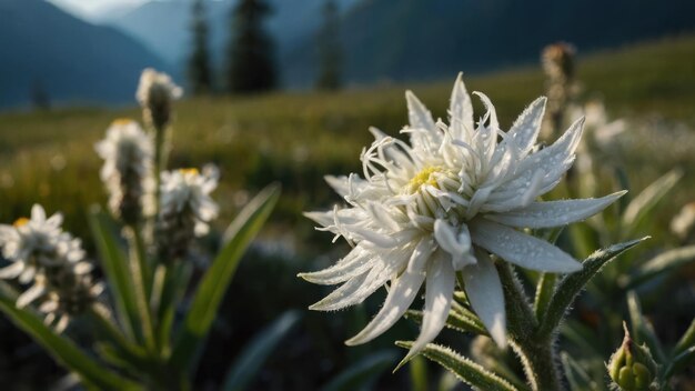 Edelweiss al mattino