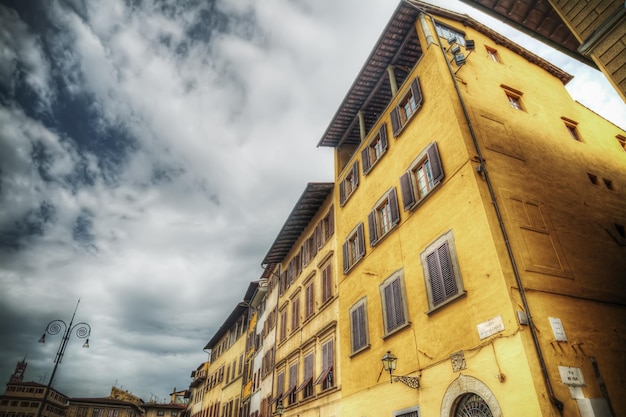 Edifici in Piazza Santa Croce a Firenze Italia